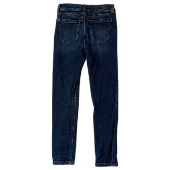 Girls Blue Denim Stretch Jeans sz 8-10 SLIM by Celebrity Pink - Picture 4 of 7